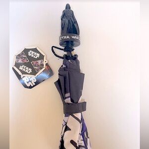 *SOLD* NWT STAR WARS Darth Vader Umbrella for Kids
